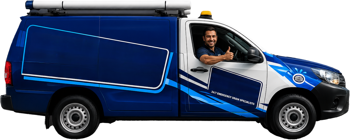 Stanmore Blocked Drains service van